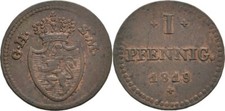 Hessen Darmstadt Pfennig 1819