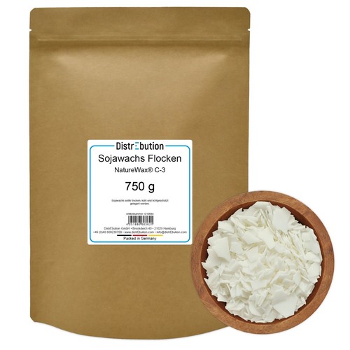 Sojawachs flocken 100g 68kg - flocken, 100g-22,68kg