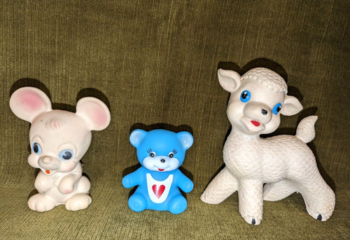 Quietschtiere maus - 3x, quietschtiere: