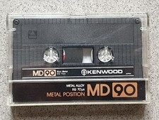 KENWOOD MD 90 METAL POSITION  Audiocassette 90 Min Kassette Cassette Tape