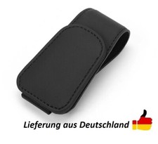 Auto Brillenhalter gute Qualität Clip magnetisch Sonnenbrillen Halterung Schwarz