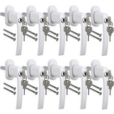 Fenstergriff abschließbar weiß gleichschließend Sicherheitsfenstergriff Schlüsse