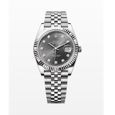 Rolex datejust rhodium - rolex,