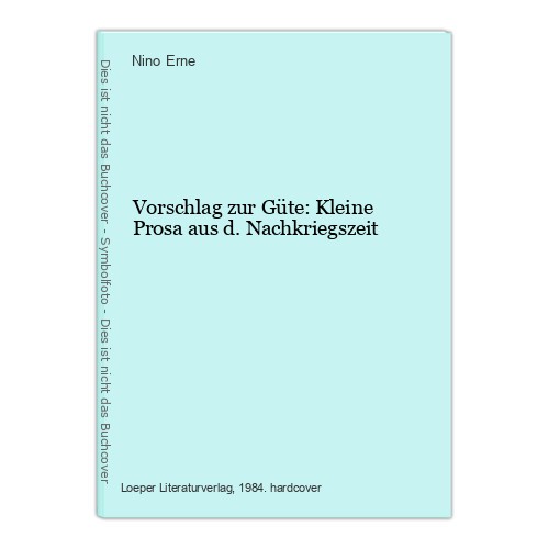 Vorschlag zur güte - vorschlag, güte: