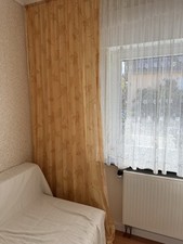 2 Schals, Gold Gelb mit Blau, Rot und Grün, transparent, Voile