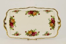 Royal Albert OLD COUNTRY ROSES England Platte Servierplatte platter 29,5 x 17cm