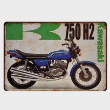 Blechschild Kawasaki 750 H2