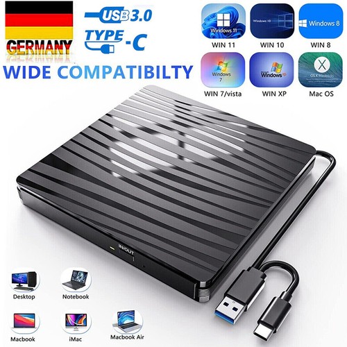 Externes dvd laufwerk usb - cd/dvd,