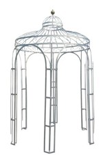 Gartenpavillon Metall Zink