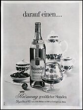 Dujardin, alter Weinbrand,  originale Werbung aus 1970
