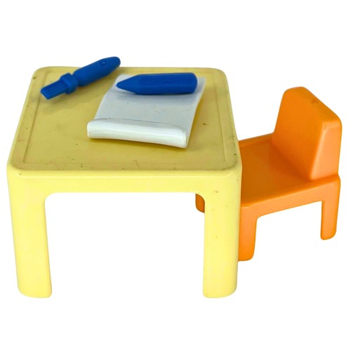 Playmobil gelber tisch - gelber,