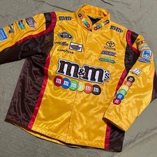 Nascar Racing Jacke M&M’s Kyle Busch handsigniert L Gr.