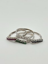 Ring-Set mit vier Ringen aus