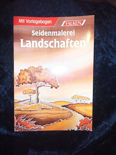 Seidenmalerei landschaft mit - seidenmalerei,
