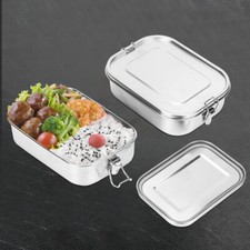 Brotdose Edelstahl mit Fächer