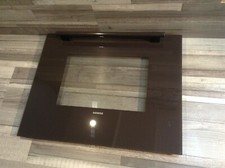 Siemens Herd, Backofen, Außenscheibe Scheibe mit Griff in Braun für HB48145