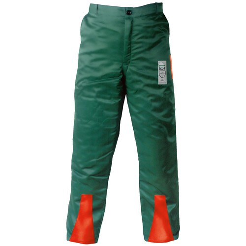 Schnittschutz bundhose grün - schnittschutz-bundhose,