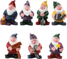 7 Stück Miniatur