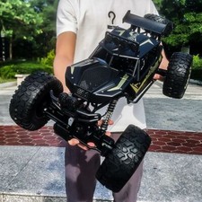 RC Allrad Rock Crawler Ferngesteuertes Auto Monster Truck 50cm Länge Schwarz XXL