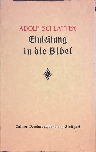 Einleitung die bibel - die,
