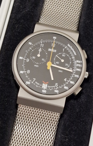 Braun chronograph - braun, 70