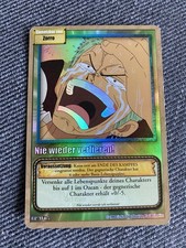 One Piece Zorro Karten TCG Nie wieder verlieren! Holo BP-W05 Zoro