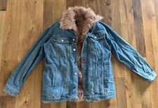 Pinko Jeansjacke Mit Fell
