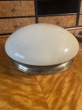 Schöne opal deckellampe 50er - opal,