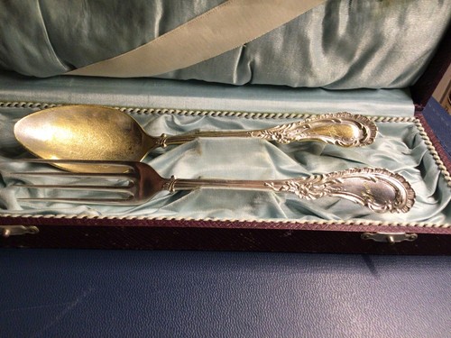 Antikes silber besteck set von - antikes,