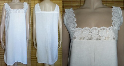 Weisses nachtkleid - nachtkleid,