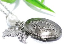 MEDAILLON + Kette Anhänger