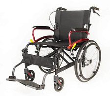 Antar Rollstuhl faltbar ultra leicht 10,7 kg Leichtgewicht Reiserollstuhl 46 cm