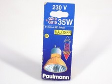 35W Paulmann 836.27 230V GU10 GZ10 51mm 38° Halogen Stiftsockel Leuchtmittel