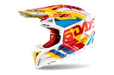 Helm Cross Airoh AVIATOR 3 Six Days 2024 Spanien Limitierte Edition Kohlenstoff