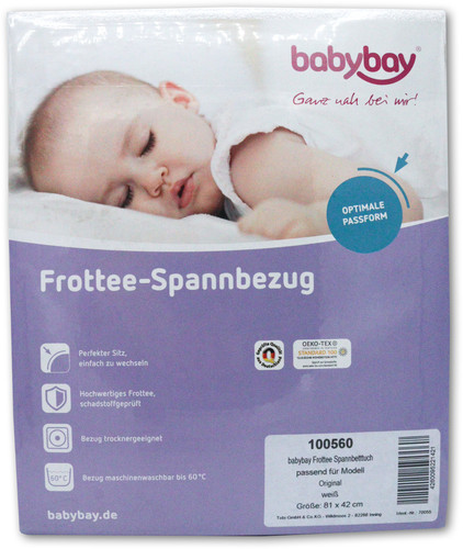Babybay frottee spannbetttuch - babybay,