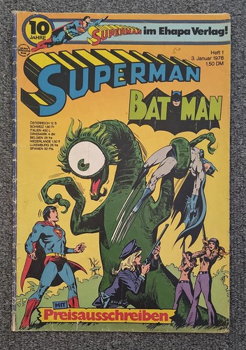 Superman und batman heft vom - superman,