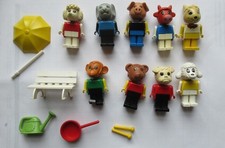 Lego Fabuland Minifiguren / Figuren Konvolut