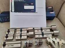 Schließanlage 2-Fam.-Haus ABUS W14, 9 Zylinder mit Generalschlüssel