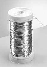 (0,10 EUR/m) Silberdraht mit