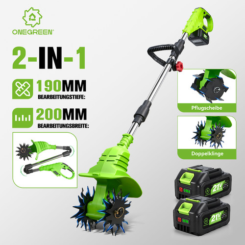 Akku bodenhacke 1200w elektro - akku,