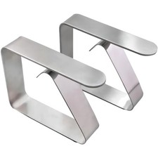 Tischdeckenklammern Edelstahl