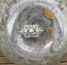 Feine Silberfarbige Gablonzer