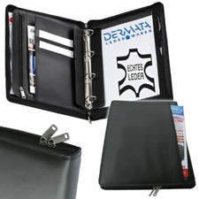 Collegemappe SCHWARZ Schreibmappe Tagungsorganizer Aktenmappe Aktentasche DIN A4