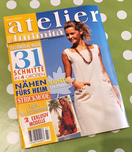 Schnittmuster heft deutsch - schnittmuster,