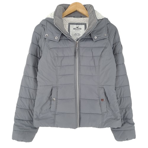 Hollister pufferjacke grau - hollister,