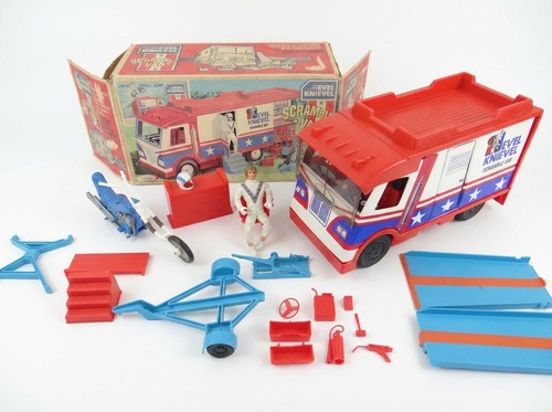 Evel knievel thrill stunt - thrill,