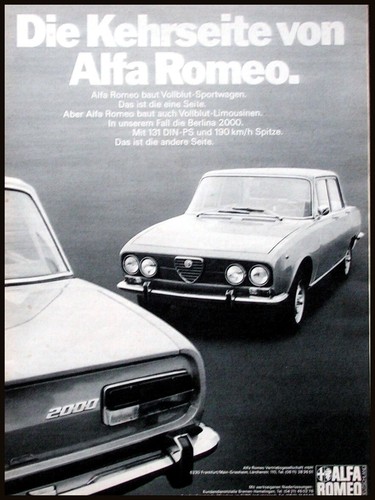 Alfa romeo berlina 2000 - alfa,