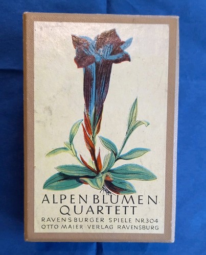 Altes quartett alpenblumen - alpenblumen,