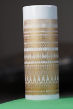 Rosenthal - Vase - Design:  Hans Theo Baumann "Mandala Style" - Golddekor - TOP