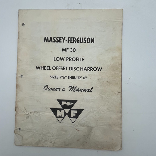 Massey ferguson offset - massey, 30